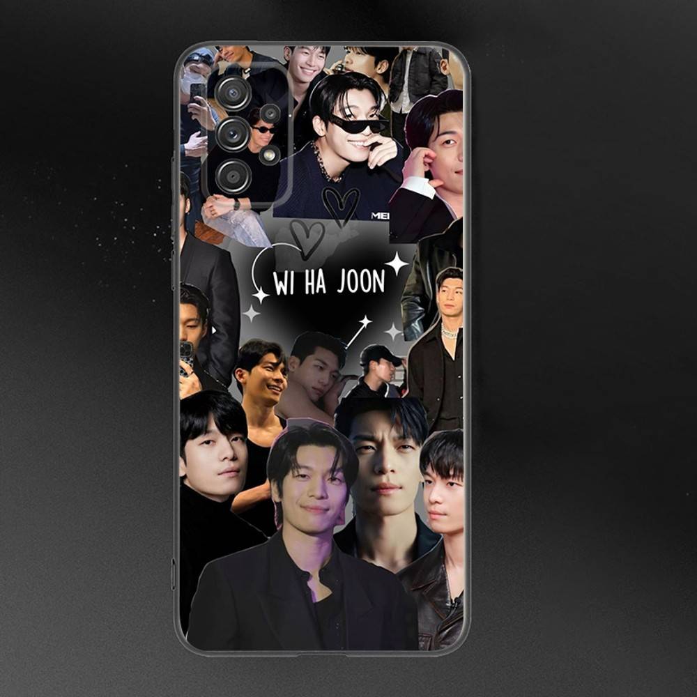 W-Wi H-Ha-joon Phone Case For Samsung Galaxy A 91,80,73,72,71,53,52,51,22,5G Shockproof Soft Black Cover