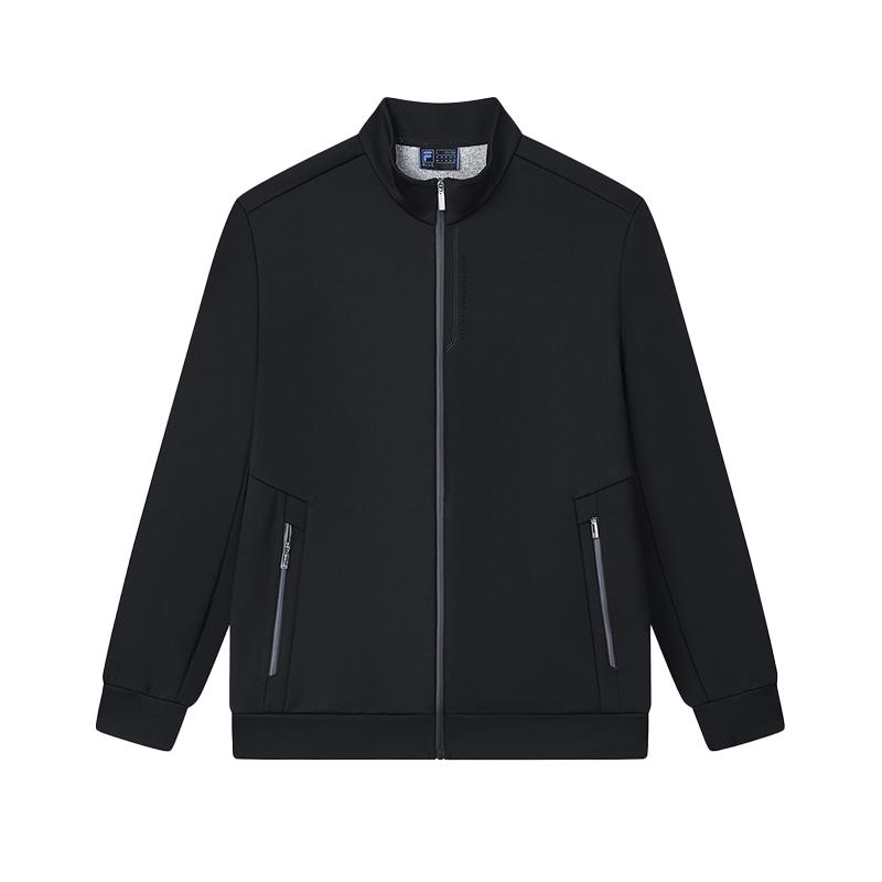FILA Jackets Men's Jet Black Stand Collar Moderate Other F11M442503FBK
