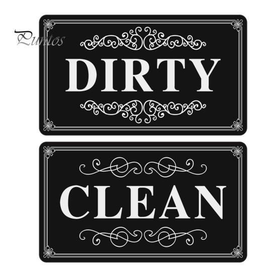 2 шт. грязно-чистый магнит для посудомоечной машины посудомоечная машина грязно-чистый магнитный индикатор акриловый знак украшение для кухни холодильника