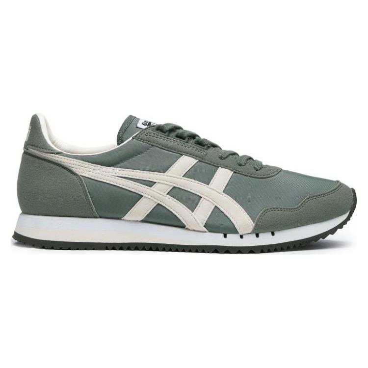 ONITSUKA TIGER Кроссовки для марафона Dualio 'Зеленый Кремовый Белый' 1183B545-400