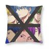 Японский Аниме Kuroko No Basket Квадратная Наволочка Чехол для Подушки Декор Подушки Уют Подушка-плед для Дома Автомобиля