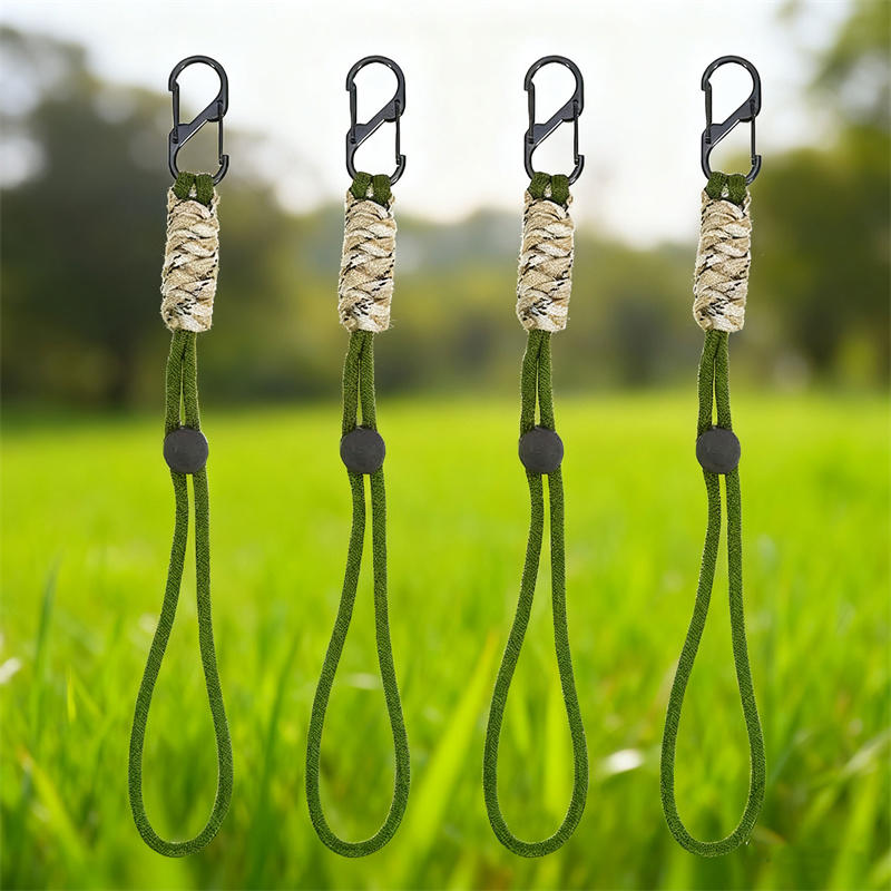 4 шт. Креативный простой цветной плетеный шнурок Брелок против потери Аксессуары для подвешивания на рюкзак Брелок для автомобиля Подвесной шнурок