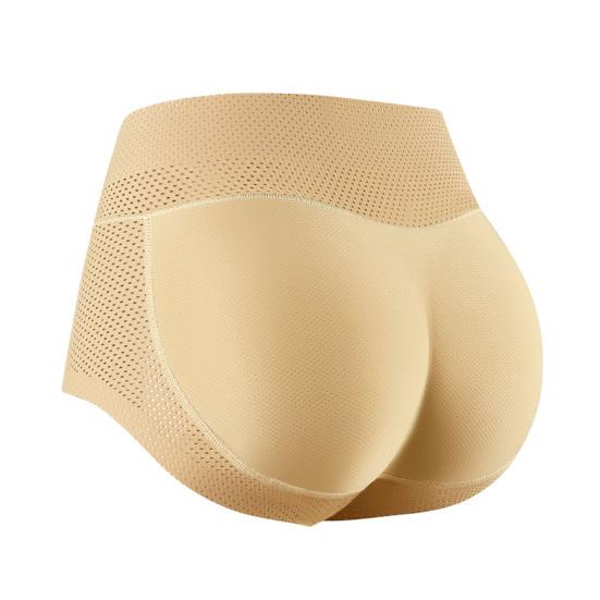Шикарные бесшовные трусы с высокой талией, приятный для кожи усилитель бедер