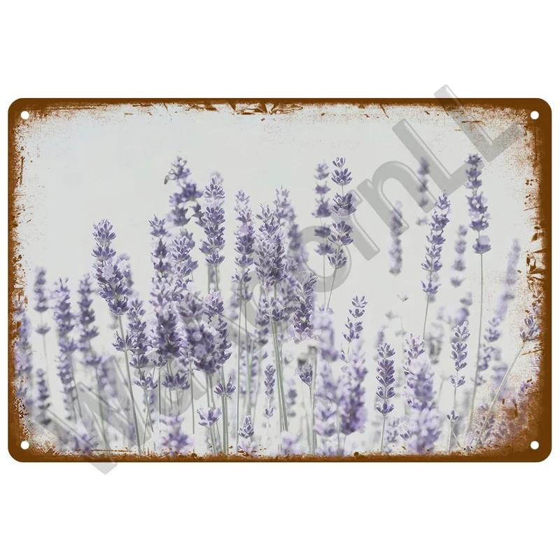 Vintage Metal Tin Sign Retro Cafe Garden Wall Art Home Decor Plaque for Room Farmhouse Painting Gift Perfect for Wall Mural D