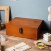 Wooden Jewelry Box Vintage Storage Case Miscellaneous Organizer Cosmetics Box  Travel