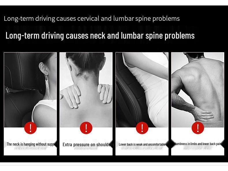 Подушка для подголовника и поясничной поддержки автомобиля для Toyota Corolla, RAV4, Camry, Highlander, Avalon