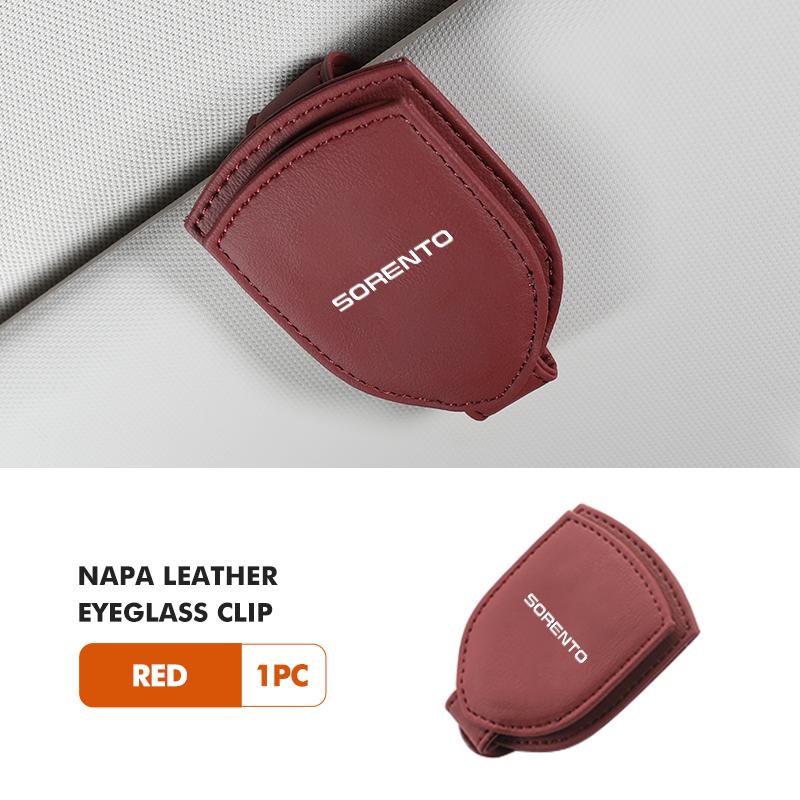 For KIA Car Glasses Clip Sun Visor Eyeglasses Magnetic Sunglasses Clip Sorento R 2011 2013 2014 2016 2017 2018 Stinger MP2