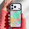 Чехол-бампер в стиле хиппи с ромашками и тай-дай цветами для iPhone 17 16 15 14 13 Pro Max Задняя крышка для 12 11 Pro Coque
