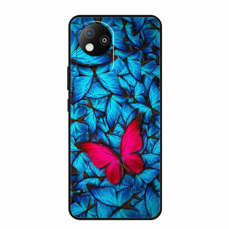 Чехол для ZTE BLADE A35 Lite Животные Мягкий Силикон ТПУ Чехлы для Телефона Задняя Крышка для ZTE BLADE A35Lite Ударопрочный Защитник Новый Capa