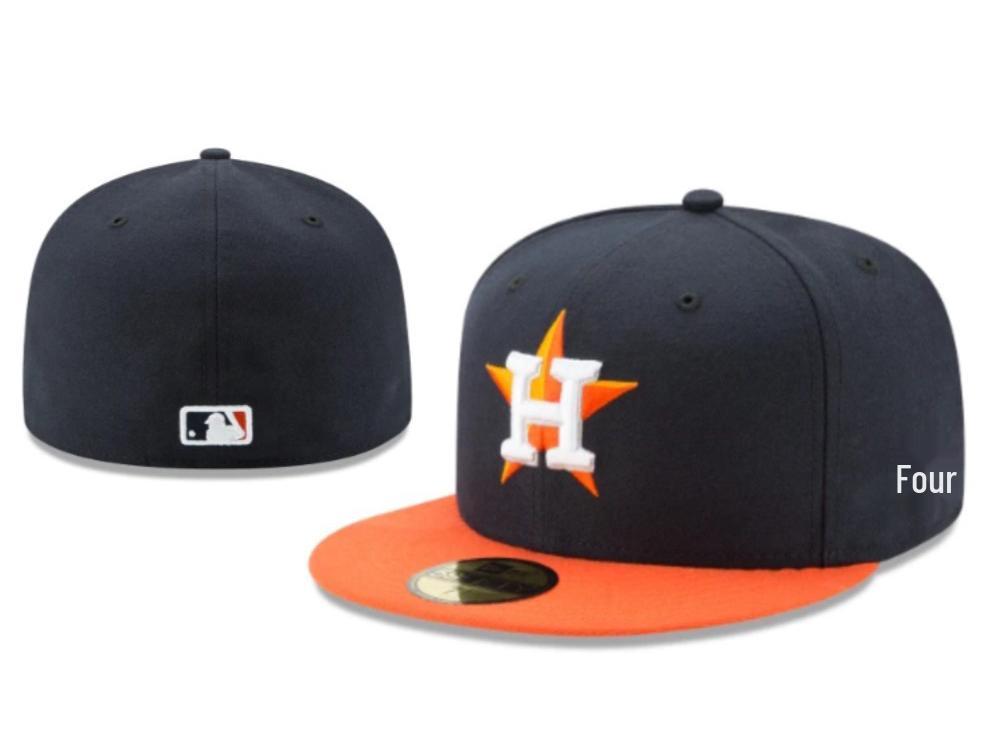 Бейсболка Houston Astros для защиты от солнца с закрытым лицом - Полностью герметичная вышитая кепка