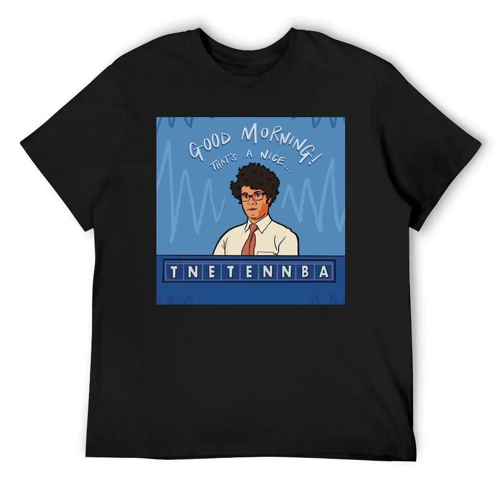 Thats A Nice Tnetennba The IT Crowd Футболка с круглым вырезом Move Top Tee Classic Novelty Fitness Размер США