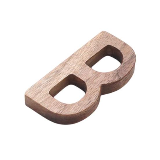 Special Letter Ornament Smooth Surface Small Size Decorative