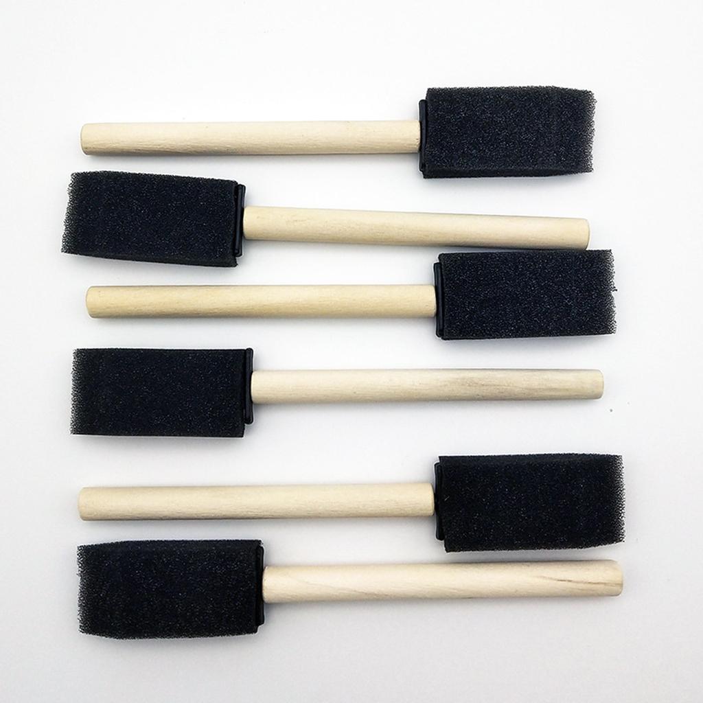 5Pcs Car Air Outlet Detailing Brush Washable Sponge Brush Keyboard Cleaning Tool