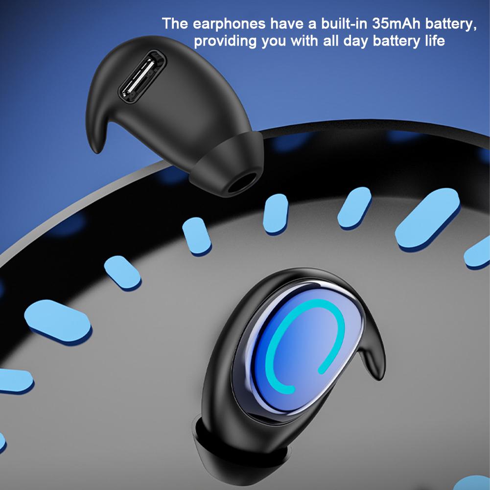 1 шт. 5.4 наушники Bluetooth для сна с длительным сроком службы беспроводные невидимые внутриканальные наушники с шумоподавлением