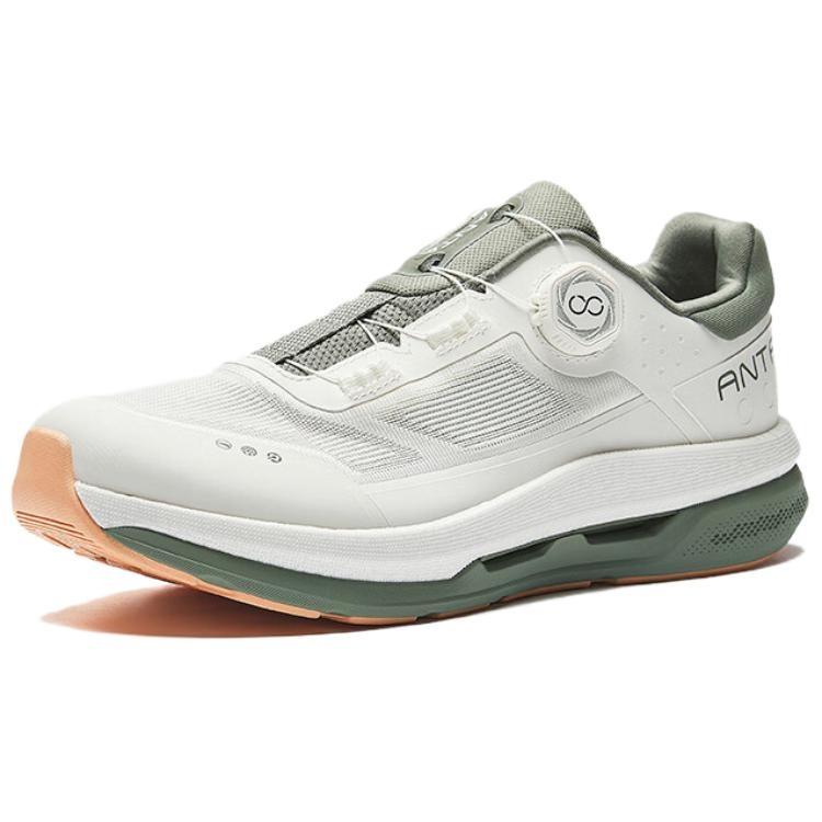 Anta Wanli Cushioning, Wear Resistant Low top Training Shoes Men's White Green 112527771-1