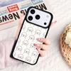 Мультяшный чехол для телефона с пуделем Для IPhone 17 16e 15 14 13 12 11 Pro Max Air Mini Мягкий защитный чехол