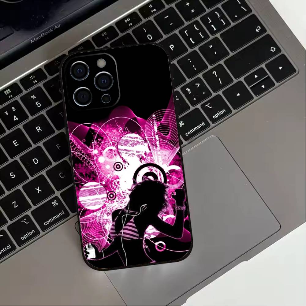 Чехол для телефона Frutiger Metro Art для iPhone 17,16,15,14,13,12,11 Plus,Pro Max,XS,Мягкий силиконовый черный чехол