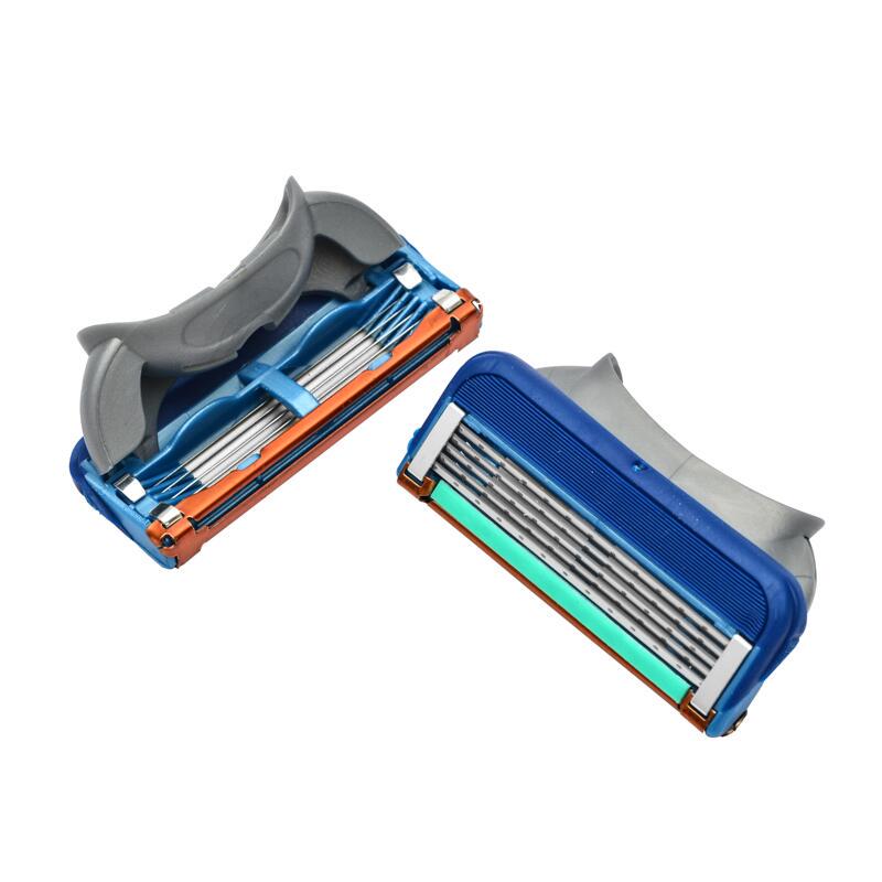 Speed 5 Blades Wind Hidden Razor Blade Blades Men Five-Tier Manual Shaver 4 Cutter Head 1 Holder