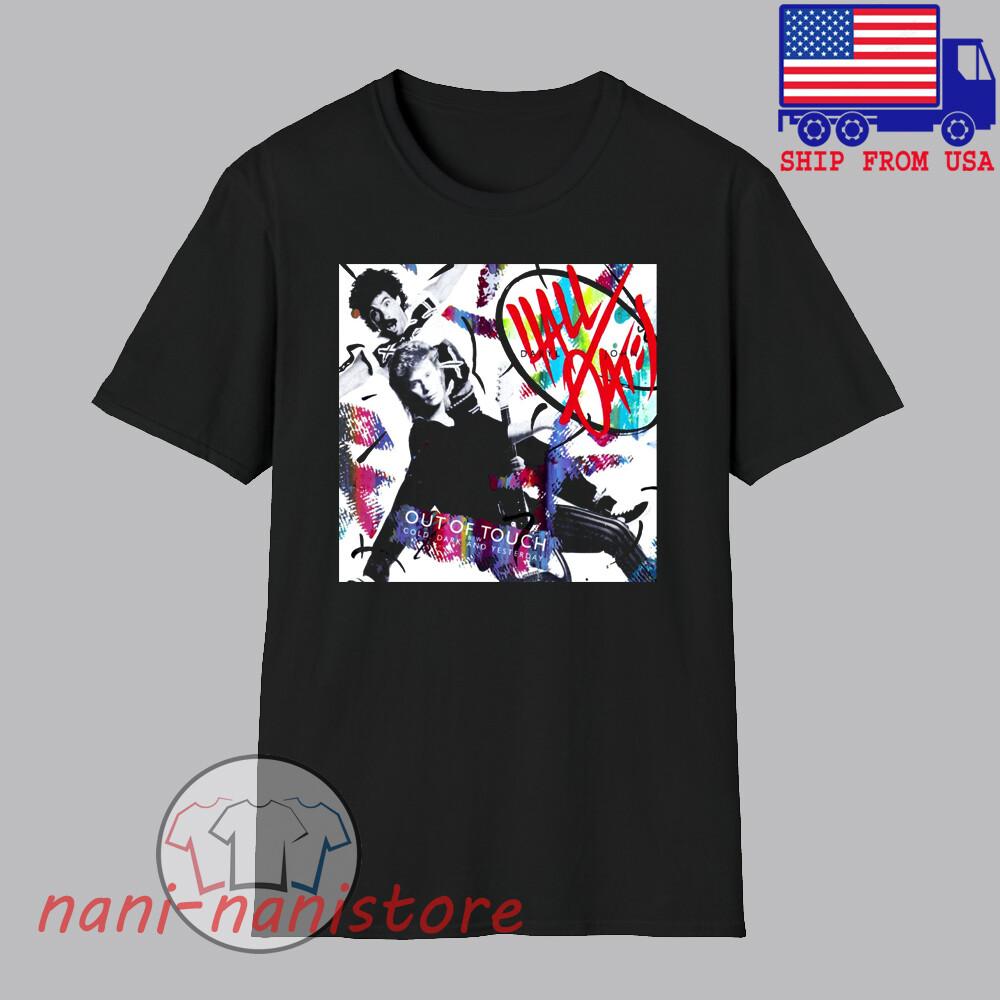 Hall and Oates Out Of Touch Men#039;s Black Size S5XL Unisex T-Shirt