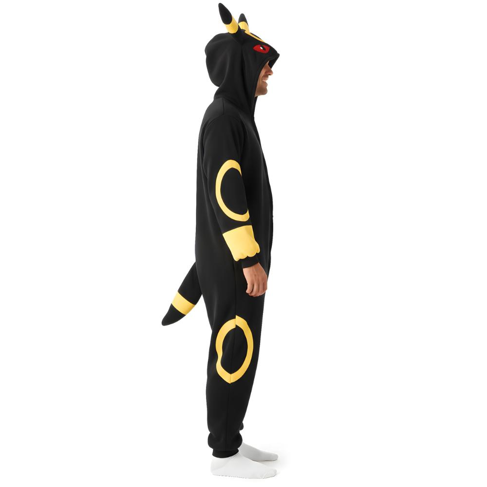 Piżama Onesie Kigurumi Kostium Przebranie Pokemon Umbreon Xxl: 185 - 195Cm