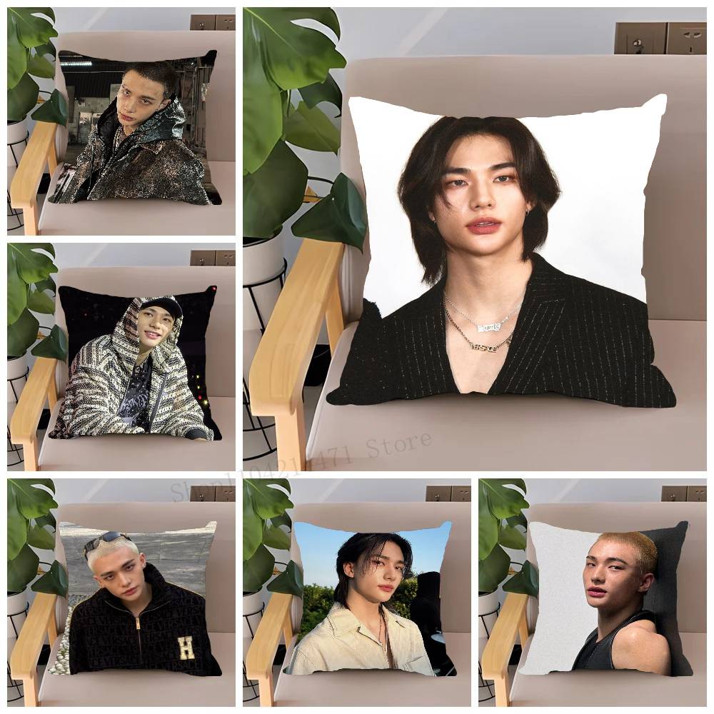 H-Горячий KPOP Идол H-Хёнджин Наволочка Домашний Декор Плед для Дивана Кровати Автомобиля Декор Комнаты Идея Подарка