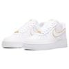 Nike Air Force 1 Low White Gold Swoosh Women's Sneakers AO2132-102