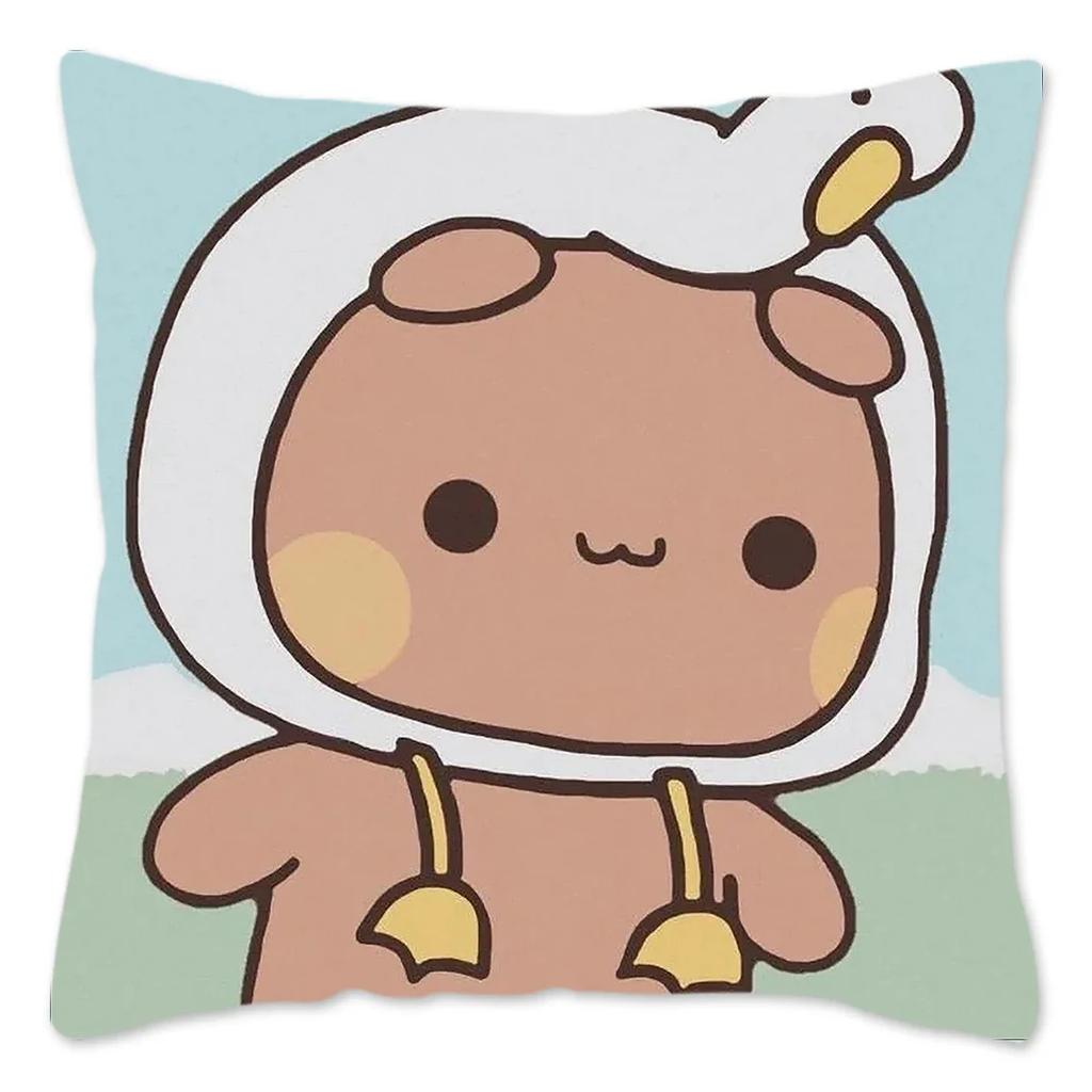 Наволочка Bubu and Dudu, украшение для дома, полиэстеровая наволочка для дивана, наволочка с забавными милыми медведями-пандами