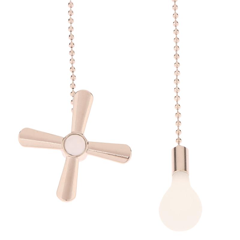 Цепочка с шнурком для выключателя лампочки вентилятора, шнур для дергания, принадлежности для бытовой техники для потолочных вентиляторов, настенных ламп