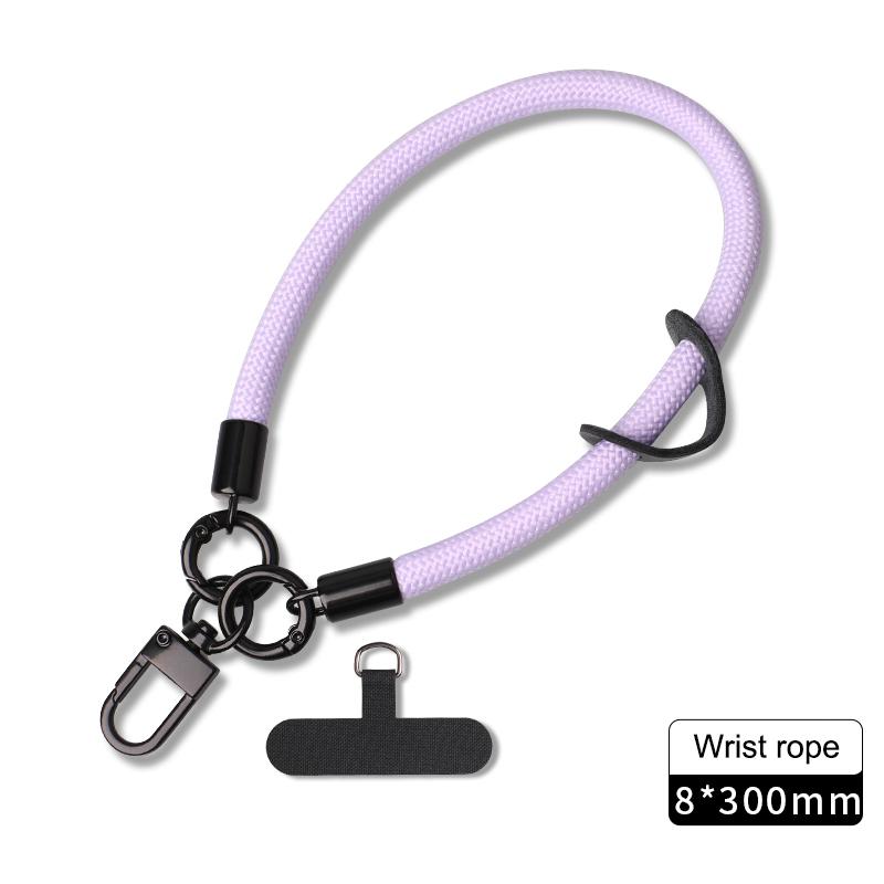 Универсальный шнурок для телефона, шнурок-ремешок против потери, съемный цветной шейный шнур, страховочная привязь для телефона, цепочка-брелок, веревка с картой