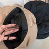 Korean Cloud Berets Fashion Pleated Octagonal Cap Vintage Solid Color Peaked Caps Spring And Autumn Beret Windproof Hat
