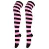 A Pair of Striped Long Stockings Cross-border New Zebra Striped Long Tube Knitted Socks Lolita Girls Knee High Thigh Socks