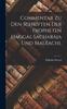 Книга Commentar Zu Den Schriften Der Propheten Haggai, Sacharaja Und Maleachi.