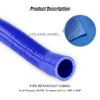 3/4PLY 76mm Length Silicone Hose Straight General Coolant Intercooler Pipe ID 48mm 51mm 55mm 57mm 60mm 63mm 65mm Black