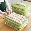 Wonton & Dumpling Multi-Layer Freezer Storage Box – Food-Grade Sealing for Freshness