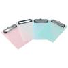 Plastic Mini Clipboard Small A6 Clipboards Cute Clip Boards