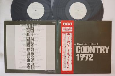 LP Пластинка VARIOUS - Greatest Hits Of Hot Country 1972 SRA93301PROMO RCA 1972 Япония Оби Кантри Б/У