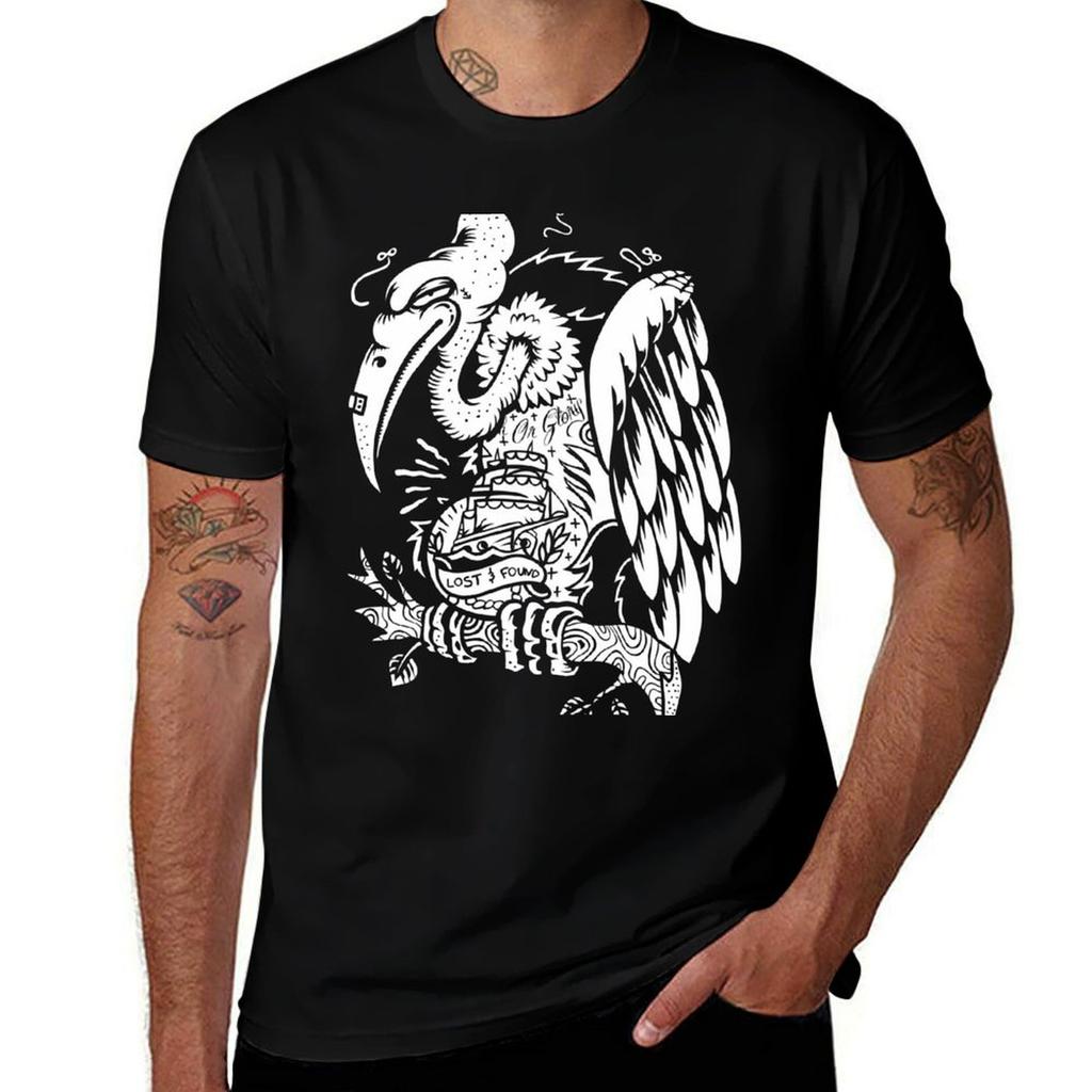 Vulture Tshirt Basic Breathable Solid Color Tshirt