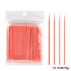 100Pcs Disposable Microbrush Eyelashes Extension Individual Lash Removing Swab Micro Brush For Eyelash Extension Tools