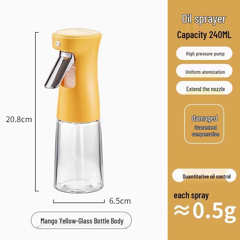 Бутылка-пульверизатор для кухонного масла для аэрофритюрницы - Распылитель с нажатием