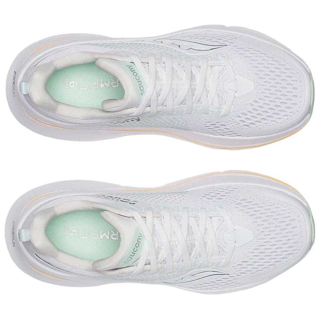 SAUCONY GUIDE 17 Нескользящие Устойчивые к истиранию Низкие Повседневные Беговые Кроссовки Женские Белые S10936-220