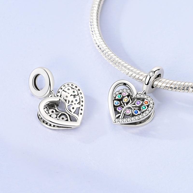 Подвеска Шарм Бусины Медь Подходит для Оригинального Браслета Ожерелья Женская Подвеска Бусина Роскошный DIY Изысканные Ювелирные Изделия Подарок