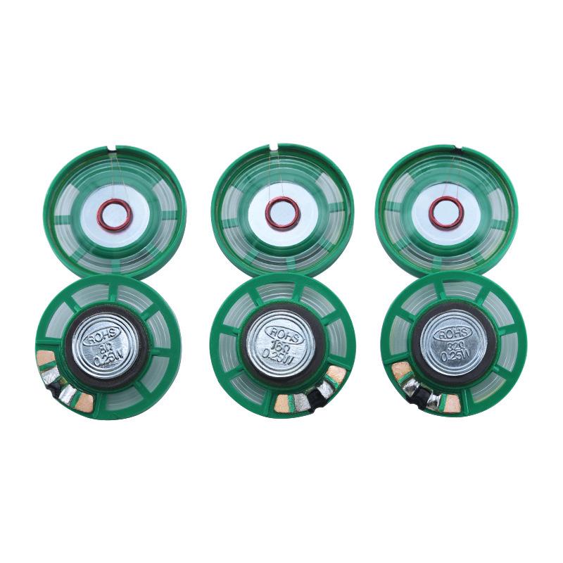 29mm 8 Ohm 0.25W Plastic Small Magnetic Doll Speaker for Plush Toys & Walkie Talkies
