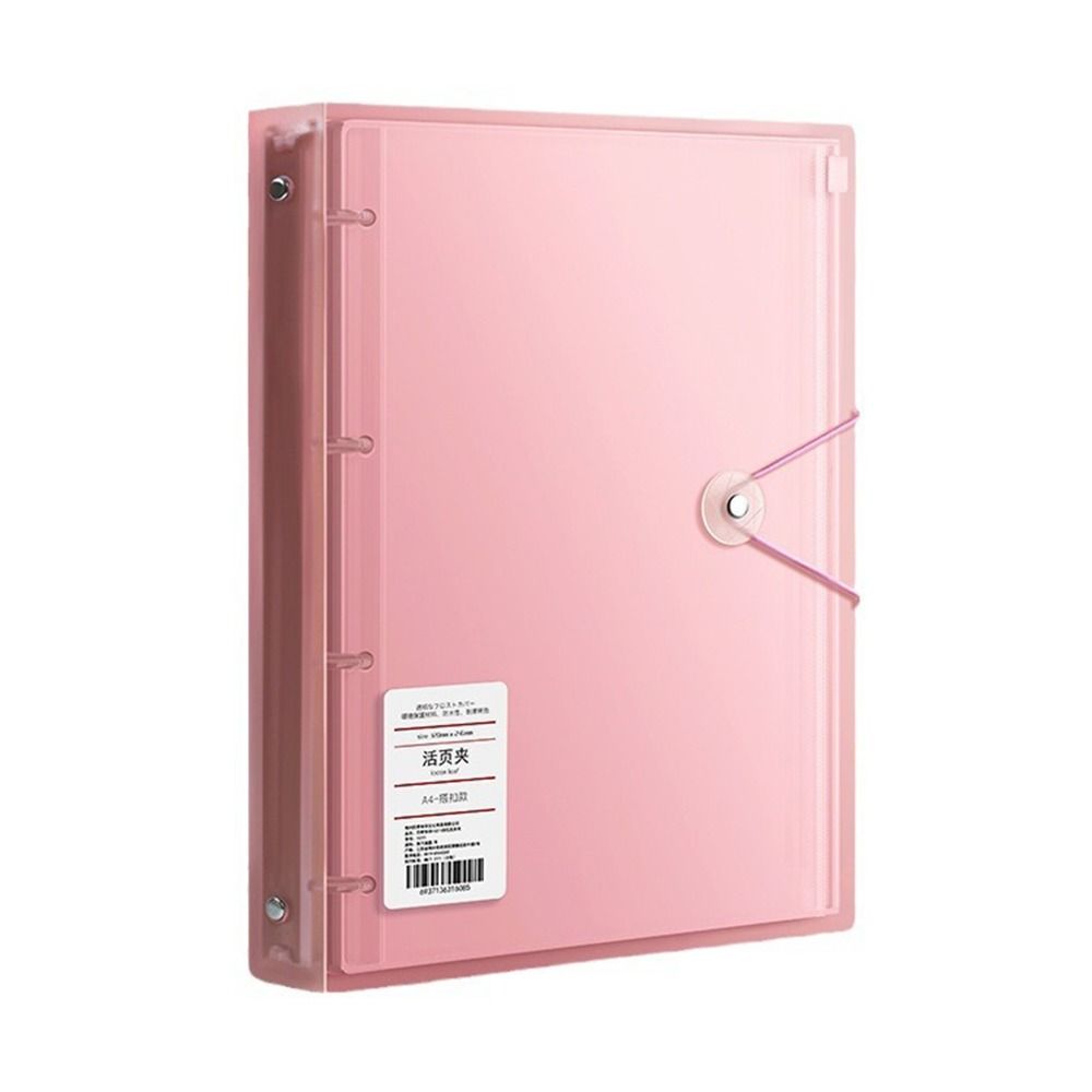 Loose Leaf Storage Booklet A4/A5/B5 Binder Photo Album Multifunctional Archives Bag  School
