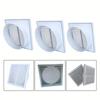 Plastic Ventilation Grille Air Outlet Air Exhaust Outlet Fresh Air System Wall Ceiling Ventilation Outlet Louver Air Vent Grille