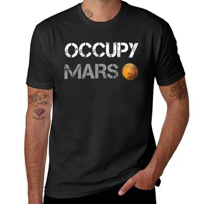 Occupy Mars — проект Илона Маска SpaceX Идеи подарков Футболки быстросохнущие футболки унисекс с рисунком унисекс