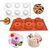 Silicone Mousse Cake Mold Heat-Resistant Chocolate Dessert Mold New Pudding Mould  for Donuts Jello