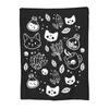 Herb Witch Black And White Nikury Blanket Flannel Sofa Throw Blanket Portable for Home Bedroom Outdoor Throws Bedspread Quilt
