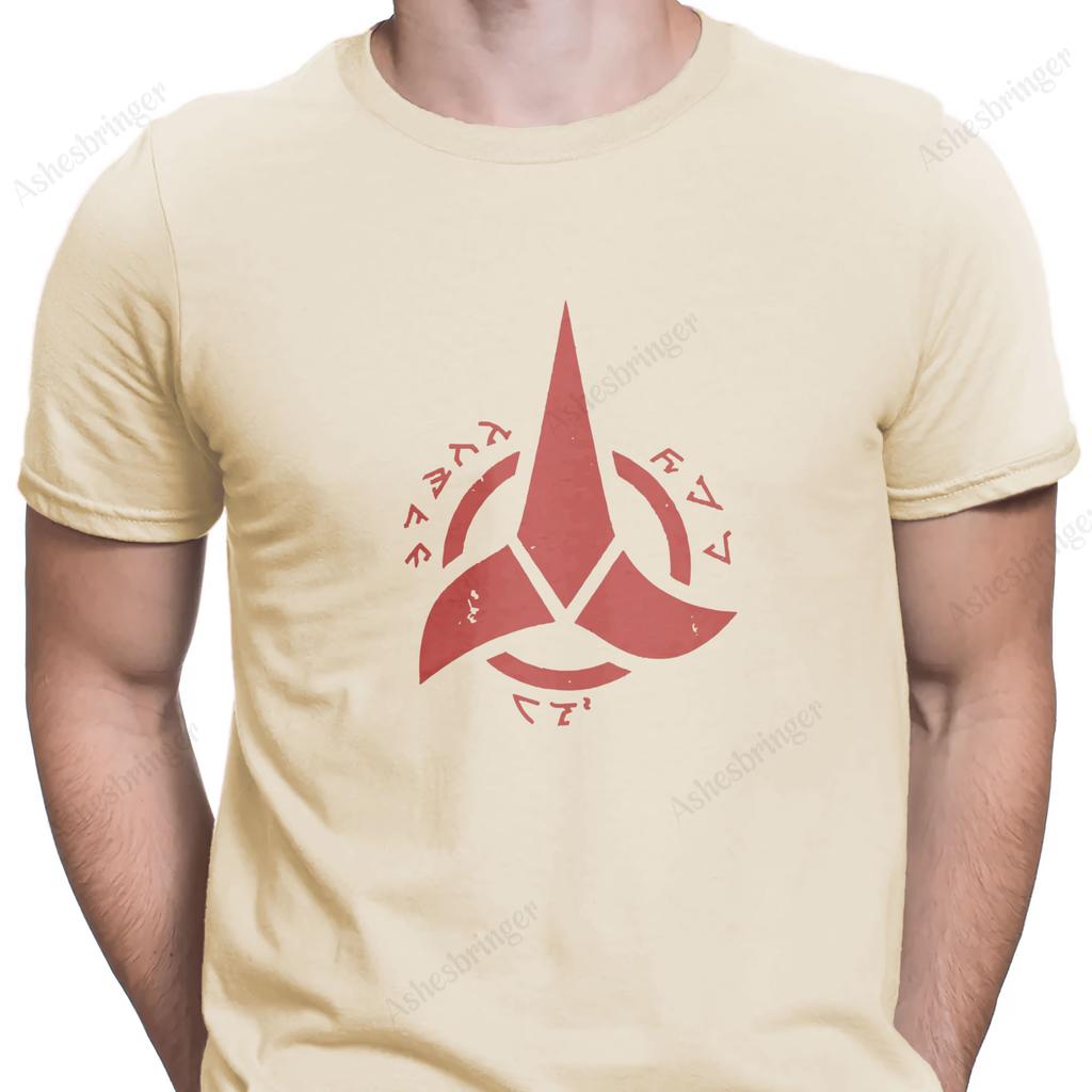 Мужская графическая футболка с круглым вырезом Star Trek Klingon Empire, уличный повседневный стиль, топы для мужчин и женщин