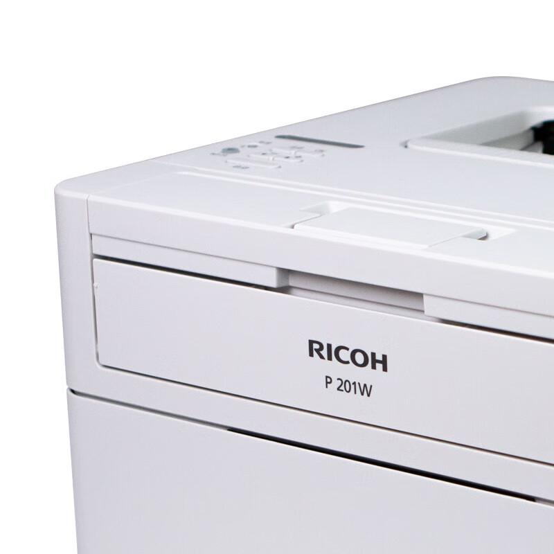 Лазерный принтер Ricoh P 201W, формат A4, черно-белый, штепсель CN (адаптер в комплекте)