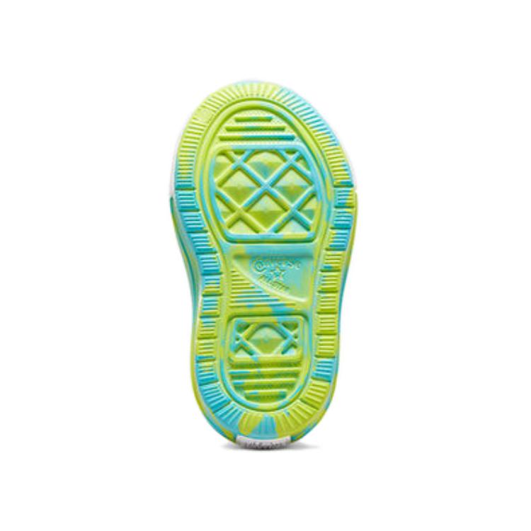 Converse Кроссовки Chuck Taylor All Star Play Lite CX Low TD Triple Cyan Slime Baby Sneakers Green Slime-Light White A07421C